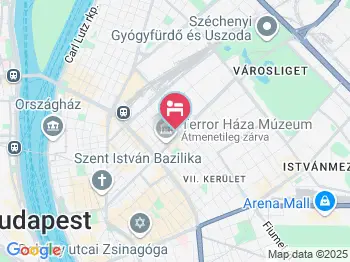Mamaison Residence Izabella Budapest a térképen