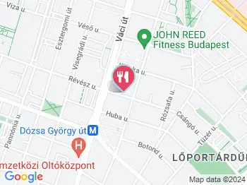 Rétes Sziget Budapest a térképen