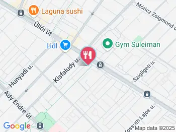 Rétesbolt Kispesten Budapest a térképen