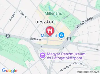 Rétescake - Fény utcai piac Budapest a térképen