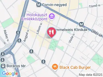 Réteskék Kávézó Budapest a térképen