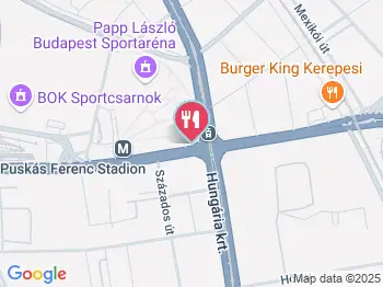 Rétes Kuckó Budapest a térképen