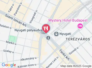 Retro Büfé Budapest a térképen