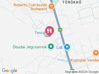 Retró Lángos - Bécsi úti TESCO Parkoló Budapest a térképen