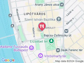 Retro Múzeum Bisztró Budapest a térképen