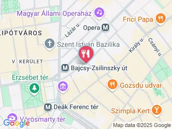 Rézkígyó Coffee House Budapest a térképen