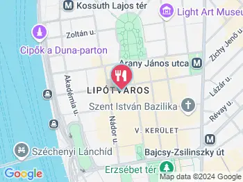 Riad Atay Moroccan Brunch Budapest a térképen