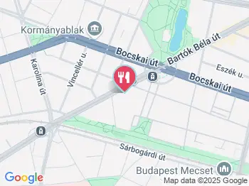 Ribizli Édesműhely Budapest a térképen