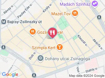 Rimon Bar Budapest a térképen