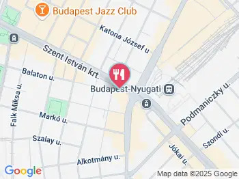 Rin Restaurant Budapest a térképen