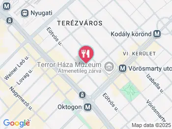 Rio-Grill Rodizio Étterem Budapest a térképen