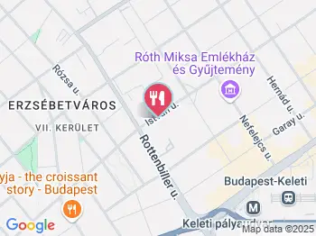 Rira Vegan and Vegetarian Food Budapest a térképen