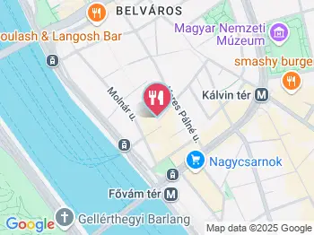 Ristorante La Botte Budapest a térképen