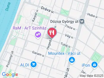 Ritual Café & Gyros Budapest a térképen