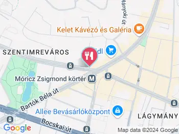 Rizmajer Sörház - Móricz Zsigmond körtér Budapest a térképen