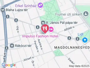 Robi Cuki Budapest a térképen