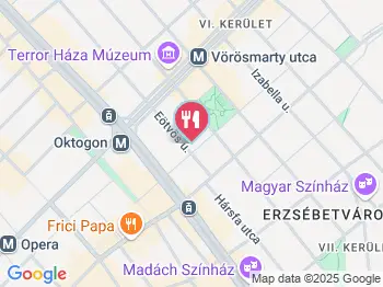 Rodos Gyros Budapest a térképen