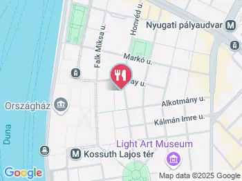 Rokfort Étterem Budapest a térképen