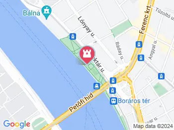 Roma Holokauszt Emlékmű Budapest a térképen