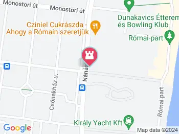 Római-parti Termelői Piac Budapest a térképen