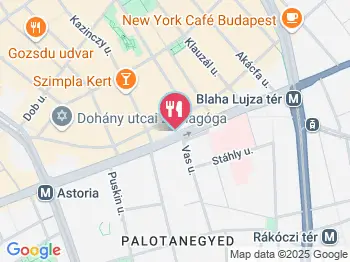 Roni Hami Budapest a térképen