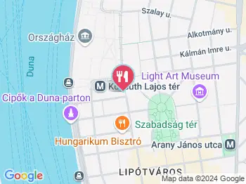 Rose Meze & Cocktail bar Budapest a térképen