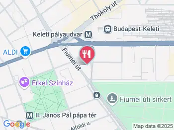 Rosenstein Vendéglő Budapest a térképen