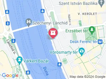 Roskovics Ignác szobra Budapest a térképen