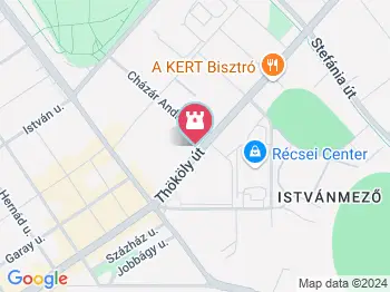 Rózsafüzér Királynéja Plébániatemplom Budapest a térképen