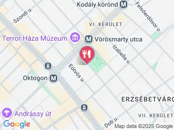 Rozsmann Cukrászda & Kávézó Budapest a térképen