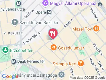 Rumpus Tiki Bar Budapest a térképen