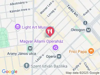 Rustic-Bistro Budapest a térképen