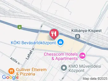 Ruyi Asia - KöKi Terminál Budapest a térképen