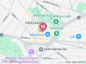 A Sajtos - Fény utcai Piac Budapest a térképen