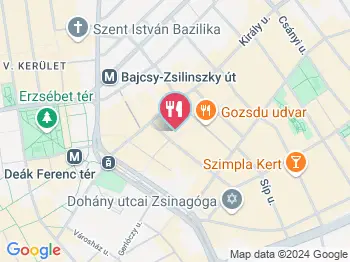 Salon Drinks & Cuts Budapest a térképen