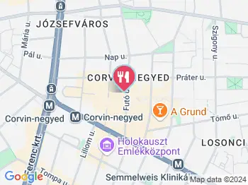 Salt N Pepper - Corvin Plaza Budapest a térképen