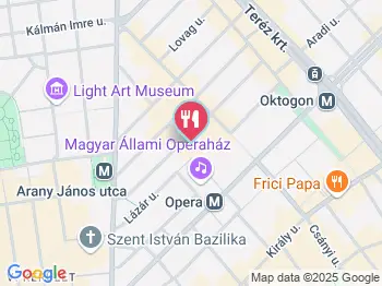 Sandokan Lisboa Solingbar Budapest a térképen