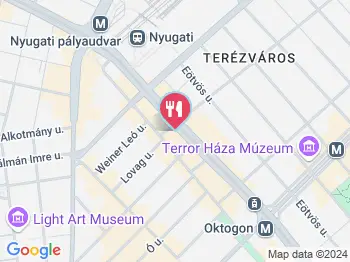 Sansz Budapest a térképen