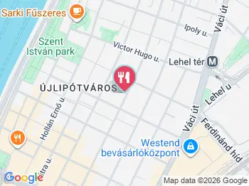Sarita Taco Shop Budapest a térképen