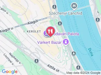 Savoyai Terasz Budapest a térképen