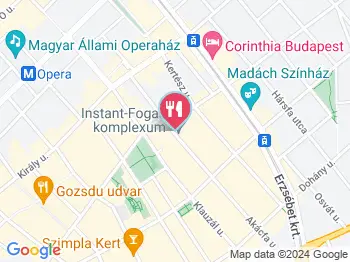 Schatzi Dress & Bar Budapest a térképen