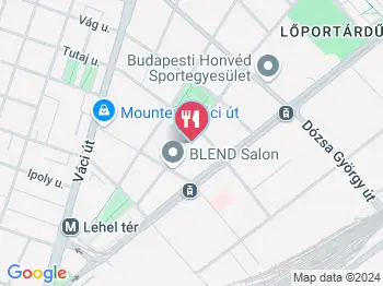 See You Latte Cafe Budapest a térképen