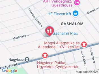 Séf Asztala Kovászos Pékség - Sashalmi Piac Budapest a térképen