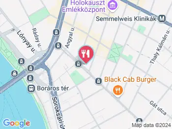 Sehi Étterem Budapest a térképen