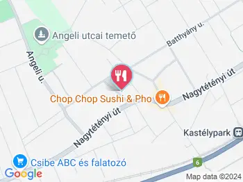 Sekrestyés Étterem & Cukrászda Budapest a térképen