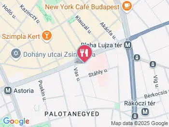 Selfie Grill & Bar Budapest a térképen