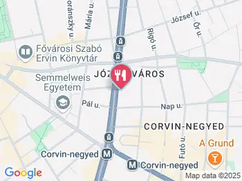 Sellő Café Budapest a térképen