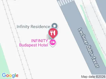 Selva Skybar Budapest a térképen