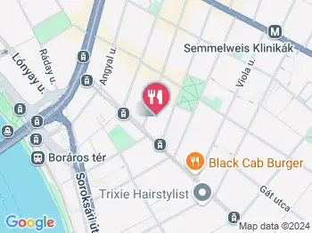 Sercli Kávézó Budapest a térképen