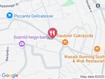 Serpenyős Étterem Budapest a térképen